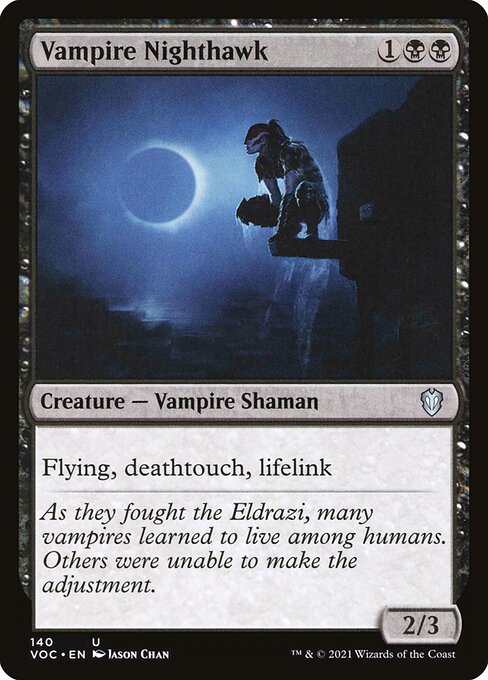 Vampiro Falcão-da-Noite — Crimson Vow Commander 140