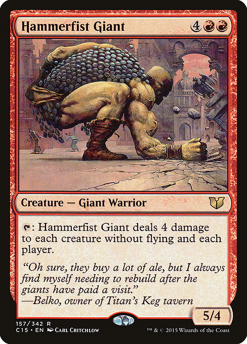 Gigante Punho de Martelo — Commander 2015 157