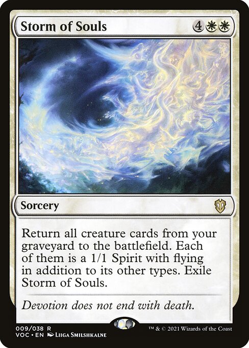 Tempestade de Almas — Crimson Vow Commander 9