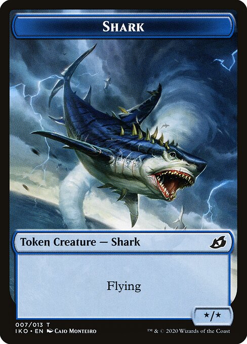Shark — Ikoria: Lair of Behemoths Tokens 7
