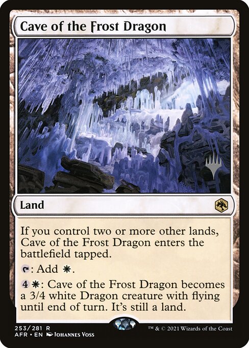 Caverna do Dragão Gélido — Adventures in the Forgotten Realms Promos 253p
