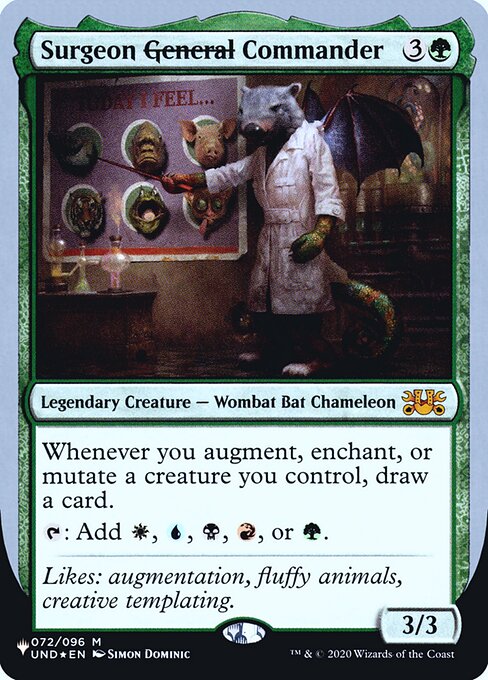 Surgeon General Commander — The List (Unfinity Foil Edition) 42