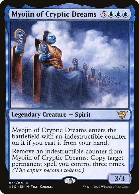 Myojin dos Sonhos Enigmáticos — Neon Dynasty Commander 33