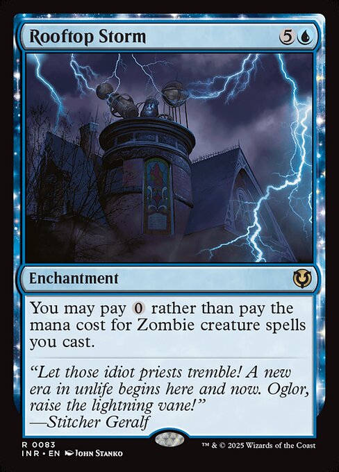 Tempestade de Telhado — Innistrad Remastered 83