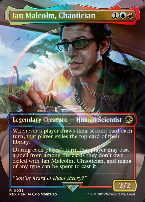 Ian Malcolm, Caoticista — Jurassic World Collection 38