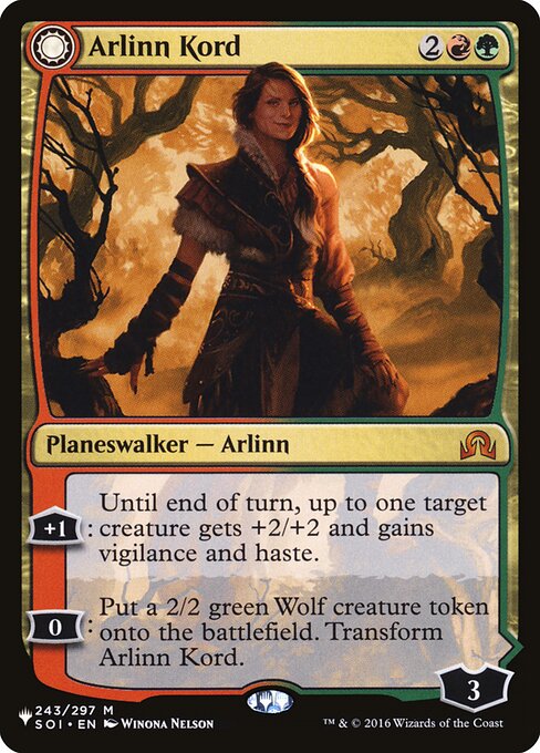 Arlinn Kord — The List SOI-243