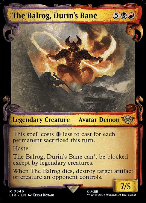 O Balrog, Ruína de Durin — The Lord of the Rings: Tales of Middle-earth 646