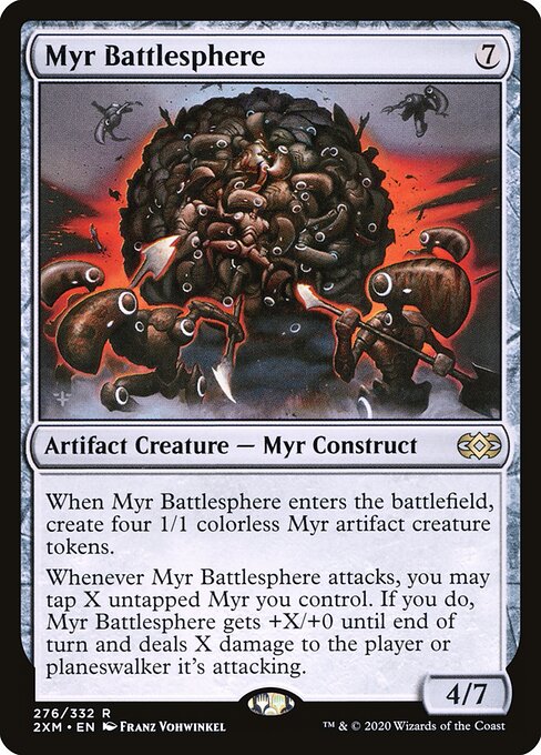 Esfera de Batalha Myr — Double Masters 276
