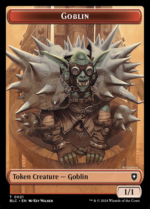 Goblin — Bloomburrow Commander Tokens 21