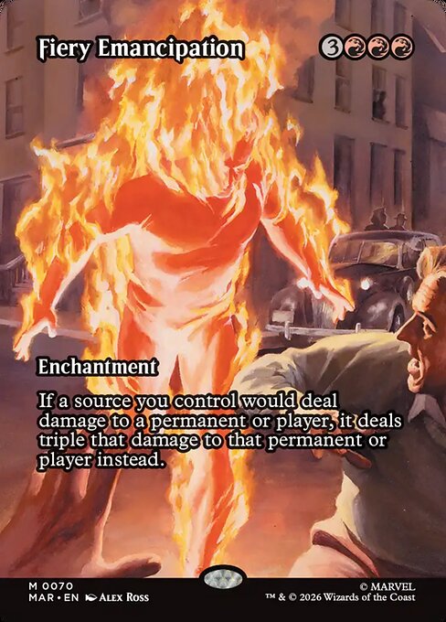Emancipação Ígnea — Marvel Universe 70