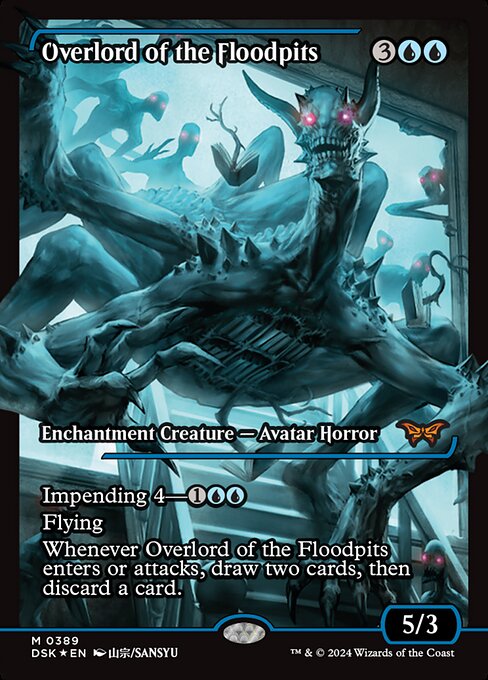 Overlord of the Floodpits — Duskmourn: House of Horror 389