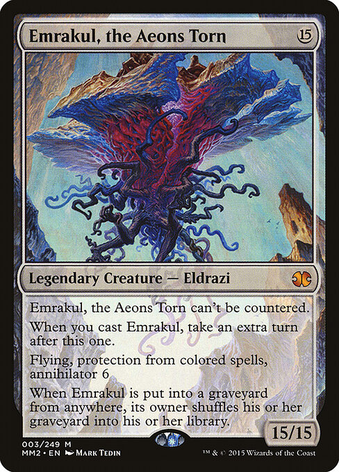 Emrakul, o Fragmento dos Éons — Modern Masters 2015 3