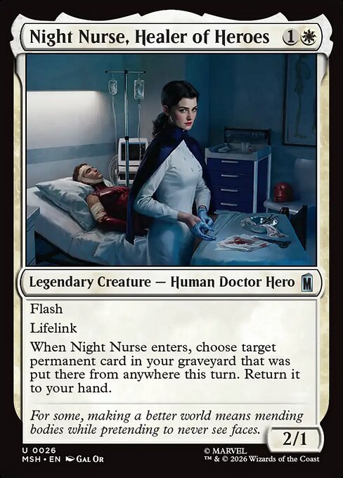 Night Nurse, Healer of Heroes — Marvel Super Heroes 26