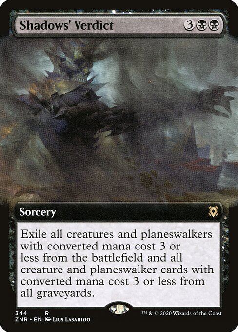 Veredito das Sombras — Zendikar Rising 344
