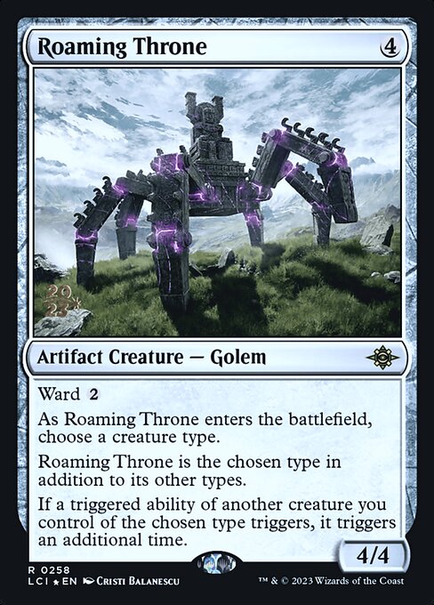 Trono Errante — The Lost Caverns of Ixalan Promos 258s
