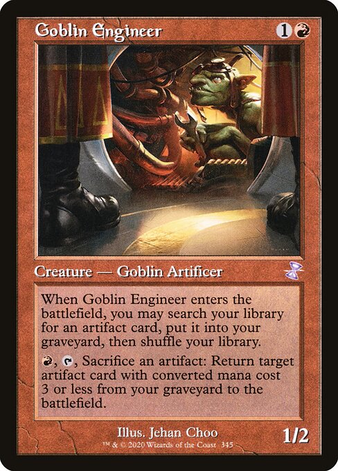 Engenheiro Goblin — Time Spiral Remastered 345