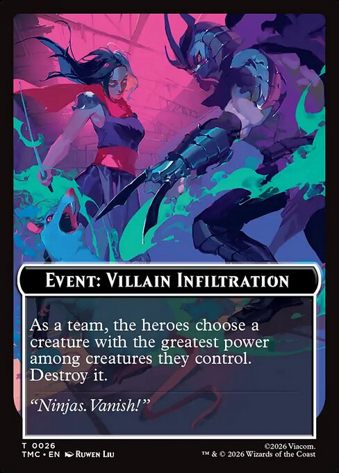 Event: Villain Infiltration — Teenage Mutant Ninja Turtles Eternal Tokens 26