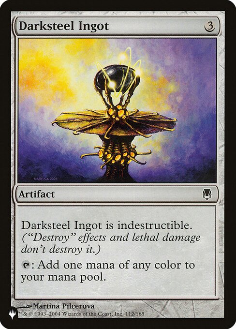 Lingote de Aço Negro — The List DST-112