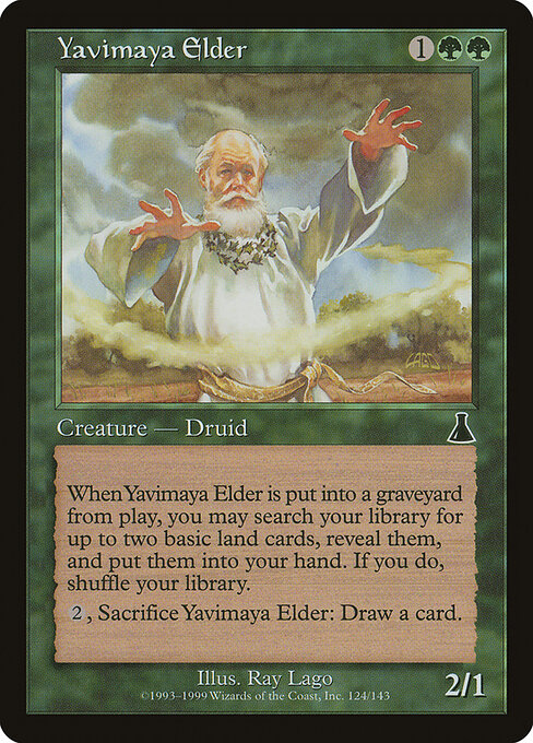 Ancião de Yavimaya — Urza's Destiny 124
