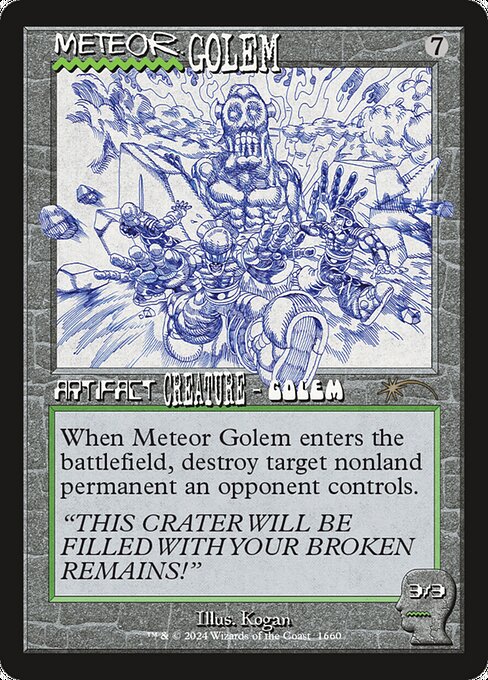 Golem Meteórico — Brain Dead: Creatures 1660
