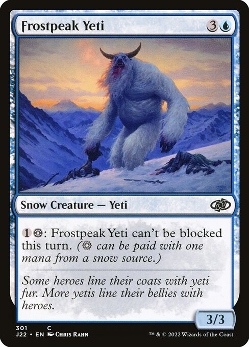 Yeti do Monte Gélido — Jumpstart 2022 301