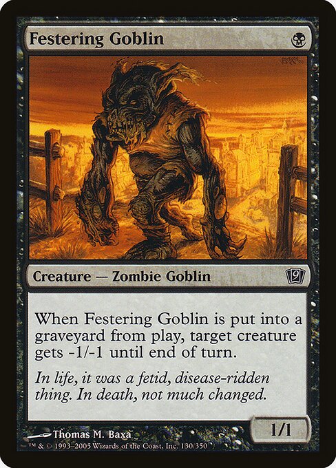 Goblin Apodrecido — Ninth Edition 130★