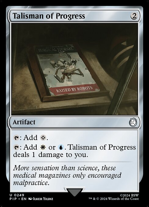 Talismã do Progresso — Fallout 249