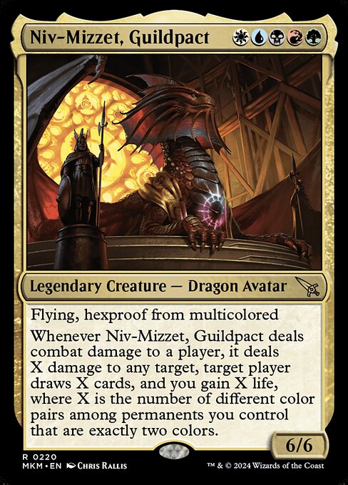 Niv-Mizzet, Pacto das Guildas