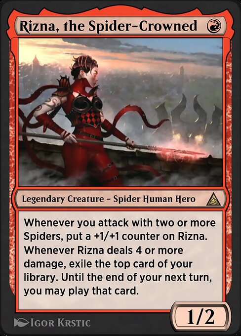 Rizna, the Spider-Crowned — Through the Omenpaths 92