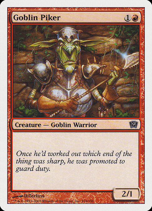 Goblin Piqueiro — Ninth Edition 194