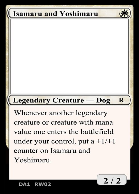 Isamaru and Yoshimaru — Unknown Event RW02b