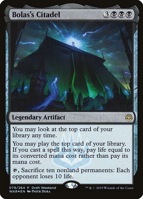 Cidadela de Nicol Bolas — War of the Spark Promos 79