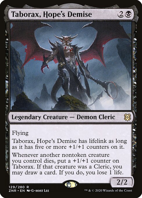 Taborax, Fim da Esperança — Zendikar Rising 129