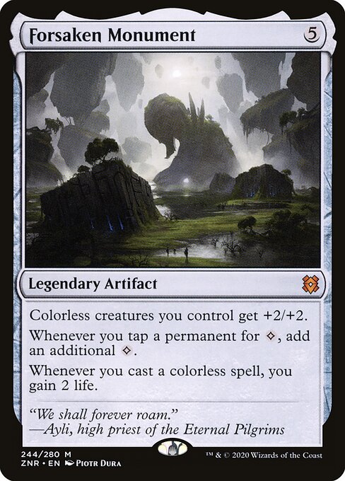 Monumento Esquecido — Zendikar Rising 244