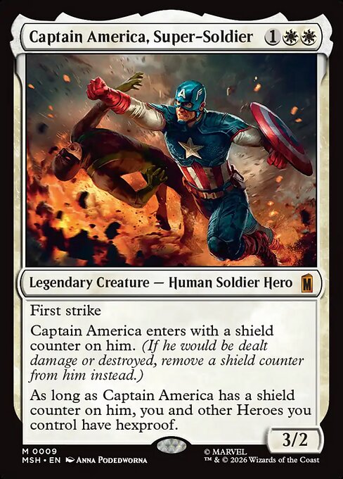 Captain America, Super-Soldier — Marvel Super Heroes 9