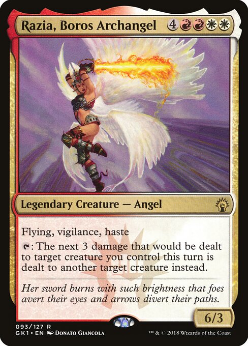 Razia, arcanjo dos Boros — GRN Guild Kit 93