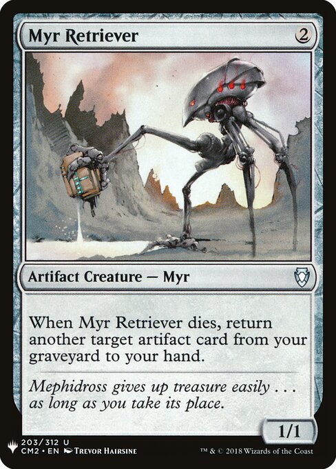 Myr de Busca — The List CM2-203