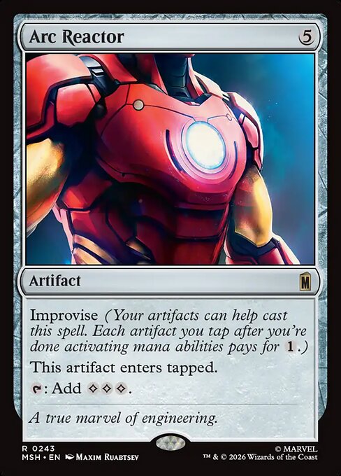 Arc Reactor — Marvel Super Heroes 243
