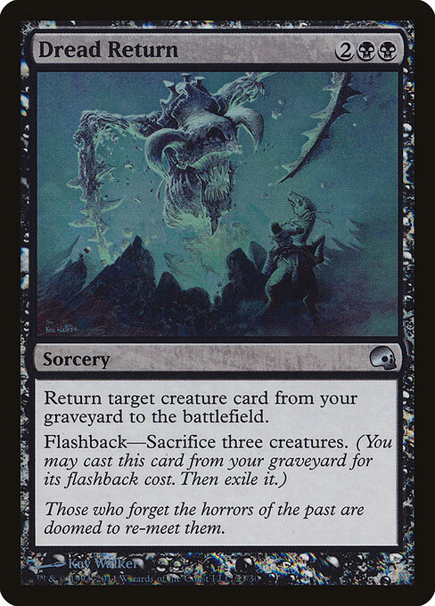 Retorno Aterrorizante — Premium Deck Series: Graveborn 23