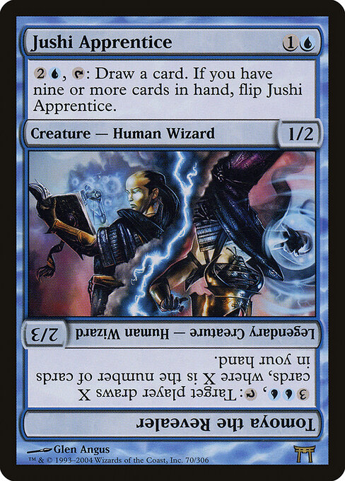 Jushi Apprentice // Tomoya the Revealer — Champions of Kamigawa 70