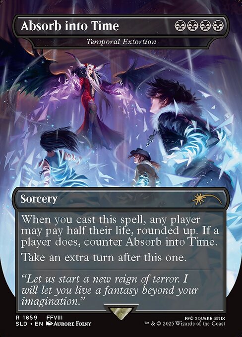 Extorsão Temporal — Secret Lair Drop 1859