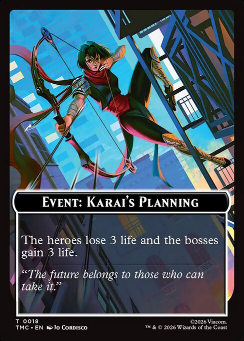 Event: Karai's Planning — Teenage Mutant Ninja Turtles Eternal Tokens 18