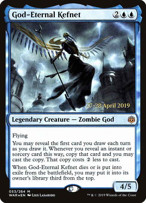 Eterno-deus Kefnet — War of the Spark Promos 53s