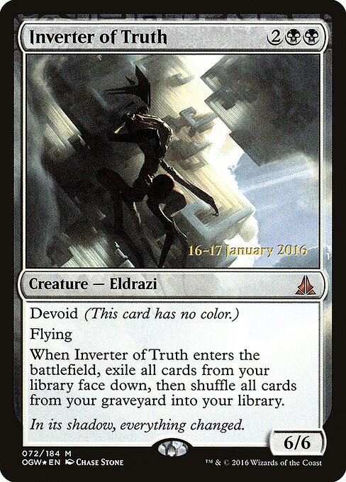 Inversor da Verdade — Oath of the Gatewatch Promos 72s