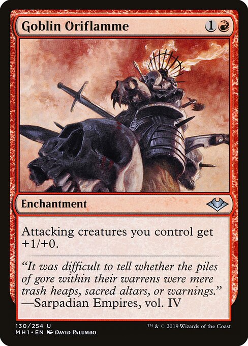 Auriflama Goblin — Modern Horizons 130