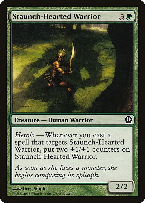 Guerreiro Obstinado — Theros 179
