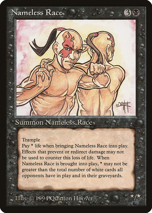 Nameless Race — The Dark 50