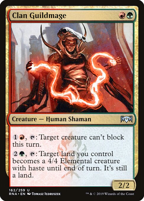 Maga de Guilda do Clã — Ravnica Allegiance 162