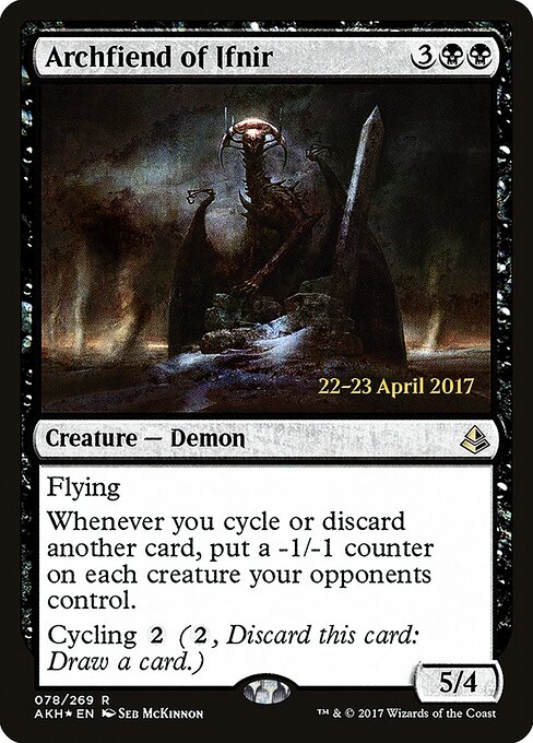 Arquidemônio de Ifnir — Amonkhet Promos 78s