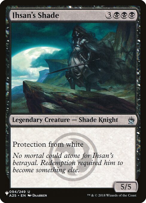 A Sombra de Ihsan — The List A25-94